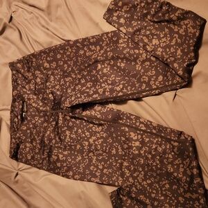 Zelle green leggings